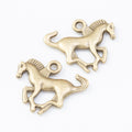 Zinc Alloy Horse Charm Pendant No.726628 for DIY Necklace Bracelet Jewelry Making view 2