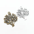 Zinc Alloy Tree Charm Pendant No.883148 for DIY Necklace Bracelet Jewelry Making view 1