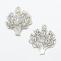Zinc Alloy Tree Charm Pendant No.883148 for DIY Necklace Bracelet Jewelry Making view 3