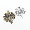 Zinc Alloy Tree Charm Pendant No.883148 for DIY Necklace Bracelet Jewelry Making view 4