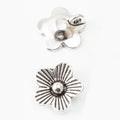 Zinc Alloy Flower Charm Pendant No.218514 for DIY Necklace Bracelet Jewelry Making view 3