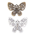 Zinc Alloy Butterfly Charm Pendant No.203742 for DIY Necklace Bracelet Jewelry Making view 4