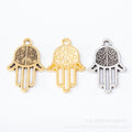 Zinc Alloy Hand Charm Pendant No.847448 for DIY Necklace Bracelet Jewelry Making view 2