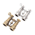 Zinc Alloy Binoculars Charm Pendant No.175404 for DIY Necklace Bracelet Jewelry Making view 4