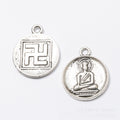 Zinc Alloy Buddha Charm Pendant No.891044 for DIY Necklace Bracelet Jewelry Making view 2