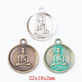 Zinc Alloy Buddha Charm Pendant No.891044 for DIY Necklace Bracelet Jewelry Making view 1