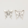 Zinc Alloy Butterfly Charm Pendant No.295496 for DIY Necklace Bracelet Jewelry Making view 3