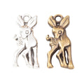 Zinc Alloy Deer Charm Pendant No.093902 for DIY Necklace Bracelet Jewelry Making view 4