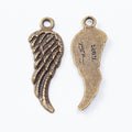 Zinc Alloy Wing Charm Pendant No.109957 for DIY Necklace Bracelet Jewelry Making view 4