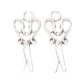 Zinc Alloy Scissors Charm Pendant No.841313 for DIY Necklace Bracelet Jewelry Making view 3