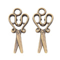 Zinc Alloy Scissors Charm Pendant No.841313 for DIY Necklace Bracelet Jewelry Making view 2
