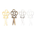 Zinc Alloy Scissors Charm Pendant No.841313 for DIY Necklace Bracelet Jewelry Making view 5
