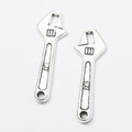 Zinc Alloy Wrench Charm Pendant No.105139 for DIY Necklace Bracelet Jewelry Making view 4