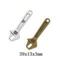 Zinc Alloy Wrench Charm Pendant No.105139 for DIY Necklace Bracelet Jewelry Making view 1