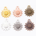 Zinc Alloy Flower Charm Pendant No.240652 for DIY Necklace Bracelet Jewelry Making view 5