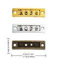 Zinc Alloy Hope Tag Charm Pendant for DIY Necklace Bracelet Jewelry Making view 1