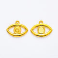 Zinc Alloy Eye Charm Pendant No.476431 for DIY Necklace Bracelet Jewelry Making view 4