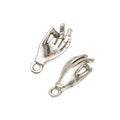 Zinc Alloy Hand Charm Pendant No.540490 for DIY Necklace Bracelet Jewelry Making view 5