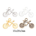 Zinc Alloy Bicycle Charm Pendant No.798619 for DIY Necklace Bracelet Jewelry Making view 1