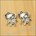 Zinc Alloy Elephant Charm Pendant No.859303 for DIY Necklace Bracelet Jewelry Making view 4