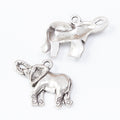 Zinc Alloy Elephant Charm Pendant No.159393 for DIY Necklace Bracelet Jewelry Making view 3