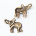 Zinc Alloy Elephant Charm Pendant No.159393 for DIY Necklace Bracelet Jewelry Making view 2