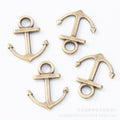Zinc Alloy Anchor Charm Pendant No.304971 for DIY Necklace Bracelet Jewelry Making view 3