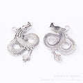 Zinc Alloy Dragon Charm Pendant No.386954 for DIY Necklace Bracelet Jewelry Making view 3