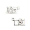 Zinc Alloy Camera Charm Pendant No.992495 for DIY Necklace Bracelet Jewelry Making view 3