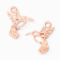 Zinc Alloy Bird Charm Pendant No.212679 for DIY Necklace Bracelet Jewelry Making view 4