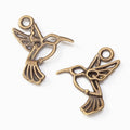 Zinc Alloy Bird Charm Pendant No.212679 for DIY Necklace Bracelet Jewelry Making view 2