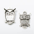 Zinc Alloy Owl Charm Pendant No.454271 for DIY Necklace Bracelet Jewelry Making view 2