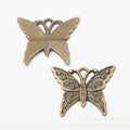Zinc Alloy Butterfly Charm Pendant No.750091 for DIY Necklace Bracelet Jewelry Making view 3