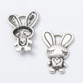 Zinc Alloy Rabbit Charm Pendant No.778729 for DIY Necklace Bracelet Jewelry Making view 3
