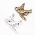 Zinc Alloy Bird Charm Pendant No.276501 for DIY Necklace Bracelet Jewelry Making view 1