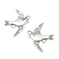 Zinc Alloy Bird Charm Pendant No.276501 for DIY Necklace Bracelet Jewelry Making view 3
