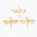 Zinc Alloy Dragonfly Charm Pendant No.267560 for DIY Necklace Bracelet Jewelry Making view 3