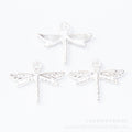 Zinc Alloy Dragonfly Charm Pendant No.267560 for DIY Necklace Bracelet Jewelry Making view 2