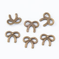 Zinc Alloy Bow Charm Pendant No.515490 for DIY Necklace Bracelet Jewelry Making view 3