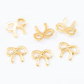 Zinc Alloy Bow Charm Pendant No.515490 for DIY Necklace Bracelet Jewelry Making view 4