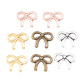 Zinc Alloy Bow Charm Pendant No.515490 for DIY Necklace Bracelet Jewelry Making view 5