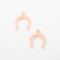 Zinc Alloy Horseshoe Charm Pendant No.115049 for DIY Necklace Bracelet Jewelry Making view 3