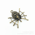 Zinc Alloy Spider Charm Pendant No.041924 for DIY Necklace Bracelet Jewelry Making view 2