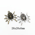 Zinc Alloy Spider Charm Pendant No.041924 for DIY Necklace Bracelet Jewelry Making view 1