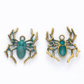 Zinc Alloy Spider Charm Pendant No.041094 for DIY Necklace Bracelet Jewelry Making view 4
