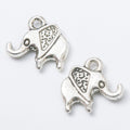 Zinc Alloy Elephant Charm Pendant No.421329 for DIY Necklace Bracelet Jewelry Making view 3