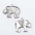 Zinc Alloy Elephant Charm Pendant No.517274 for DIY Necklace Bracelet Jewelry Making view 3
