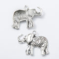 Zinc Alloy Elephant Charm Pendant No.166567 for DIY Necklace Bracelet Jewelry Making view 3