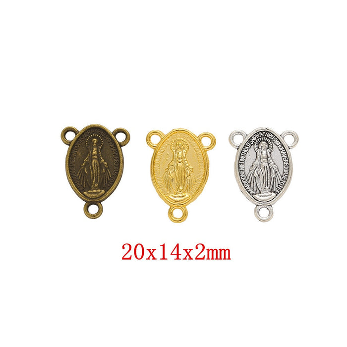 Zinc Alloy Jesus Christ Jewelry Findings Accessories for DIY Jewelry Making