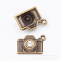 Zinc Alloy Camera Charm Pendant No.862655 for DIY Necklace Bracelet Jewelry Making view 4